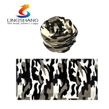 Nouveaux produits chauds pour 2016 lingshang cachemire multifonctionnel neuf écharpe en camouflage bandana